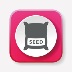 Wall Mural - seed icon