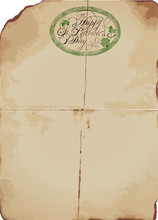Saint Patrick`s Day Poster.