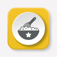 Sticker - meal icon