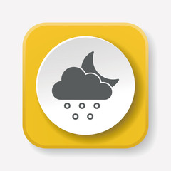 Canvas Print - weather icon