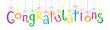 © HowLettery Studio - CONGRATULATIONS Card in Festive Tree font