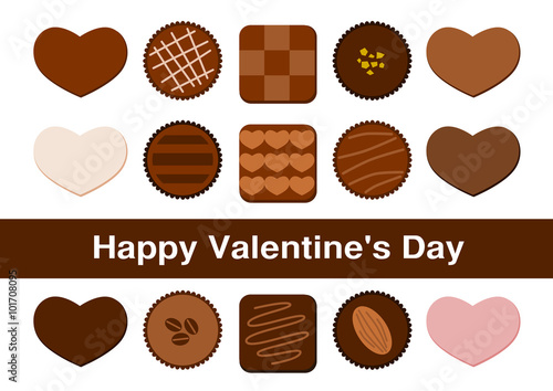 Happy Valentine S Day バレンタインデー チョコレート アイコン Stock ベクター Adobe Stock Happy Valentine S Day バレンタインデー チョコレート アイコン Stock ベクター Adobe Stock