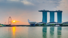 Singapore Sunrise View