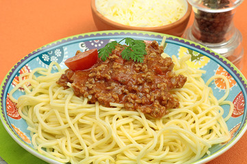 Canvas Print - spaghetti bolognaise 02022016