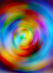 Aufkleber - Abstract background and color circle effect, color background.