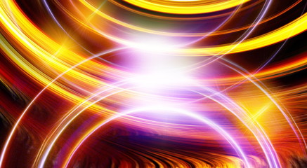 Aufkleber - Abstract background and color circle effect, color background.