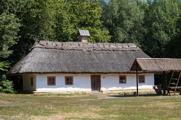 Wall Mural - Wooden home. Kiev, Ukraine