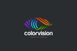 Eye Logo design vector. Media icon. Vision Logotype idea.