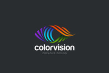 Eye Logo Design Vector. Media Icon. Vision Logotype Idea.