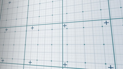 Poster - Digital animation of matrix