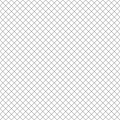Fototapete - Seamlessly repeatable abstract grid, mesh monochrome pattern