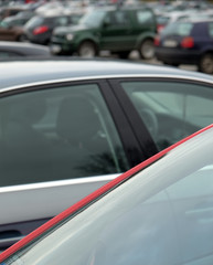 Fototapete - Parkplatz