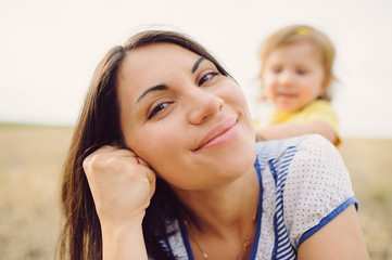 Wall Mural - Smiling Woman