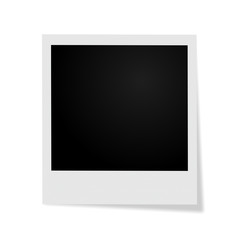 Wall Mural - Frame on white background with shadow