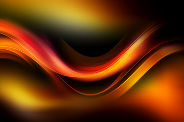 vintage light wave digital illustration design. abstract beautiful motion colorful background.