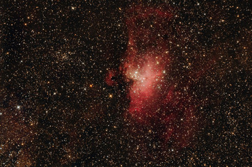 Wall Mural - eagle nebula (m16) in serpens constellation