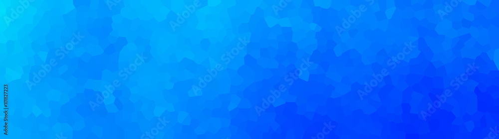 vector illustration - polygon abstract mosaic blue banner Stock ...