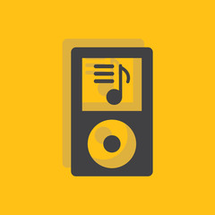 Sticker - MP3 music player icon