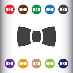 Poster - Bow tie icon