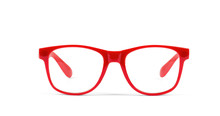 Pair Of Red Eyeglasses