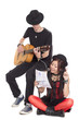 © Stanislav Komogorov - Portrait of diverse young couple music