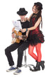© Stanislav Komogorov - Portrait of diverse young couple music