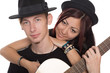© Stanislav Komogorov - Portrait young musicians with guitar