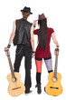 © Stanislav Komogorov - Young girl and guy with the guitars