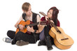 © Stanislav Komogorov - Young musicians with guitars