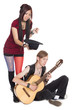 © Stanislav Komogorov - Buskers play and sing on guitar