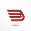 Abstract Letter B Logo