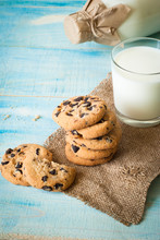 Cookies And A Glass Of Milk