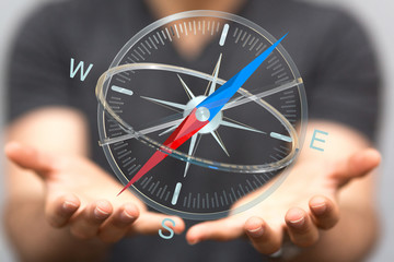 compass hand