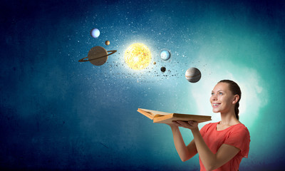 Wall Mural - explore space planets