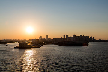 Wall Mural - Boston Sillouette