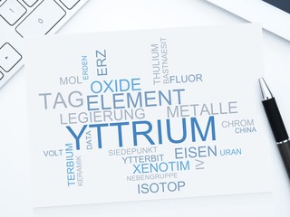 Wall Mural - Yttrium