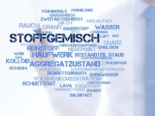 Poster - Stoffgemisch