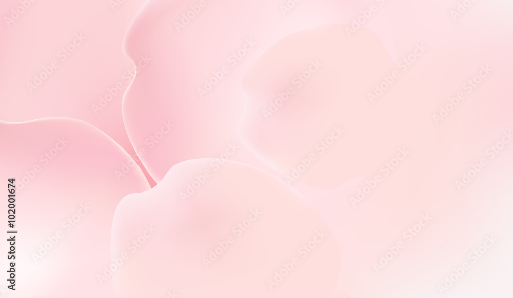 pink rose petals in soft color. blur style vector background Stock ...