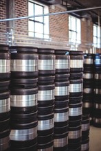 Stacks Of Beer Barrels