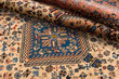 Close up of a fine persian Yalameh oriental carpet
