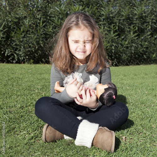 muñeca llorando