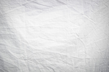Wall Mural - white wrinkled fabric texture