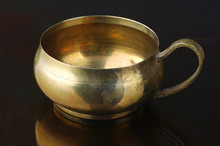 Vintage Brass Cup
