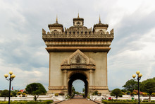Patuxai Literally Meaning Victory Gate Or Gate Of Triumph, Vientaine