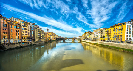 Wall Mural - View from Ponte Vecchio, Florence.