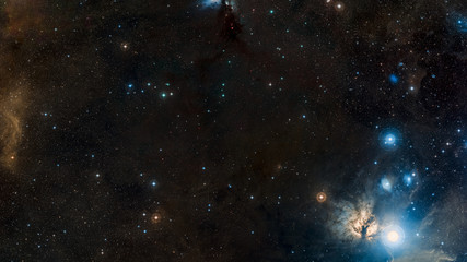 Wall Mural - stars, milky way. elements of this image furnished by nasa