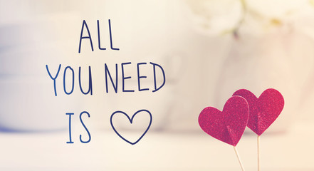 Wall Mural - All You Need Is Love