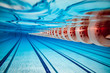 canvas print picture - Swimming pool background