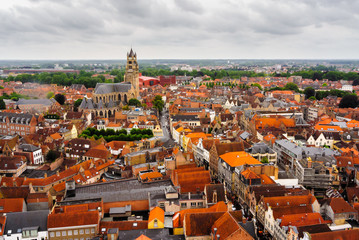 Wall Mural - BRUGGE OLD TOWN