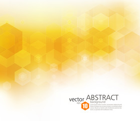 Fototapete - Vector Abstract geometric background. Template brochure design